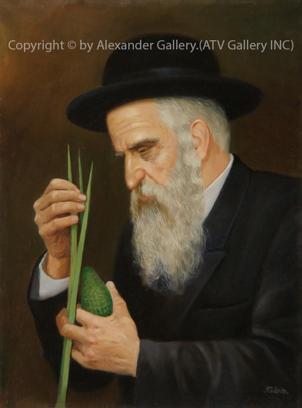 Chasid With Lulav. 