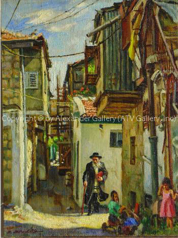 After The Praying by Itshak Holtz