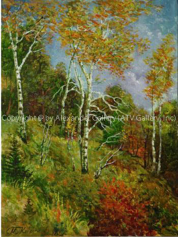 Landscape XIX. by Mark Kalpin