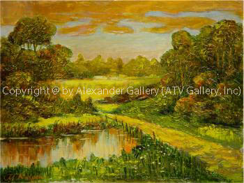 Landscape XXIII. by Mark Kalpin