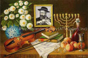 Violinist III. by Mark Kalpin