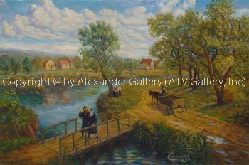 Landscape V. by Victor Brindatch