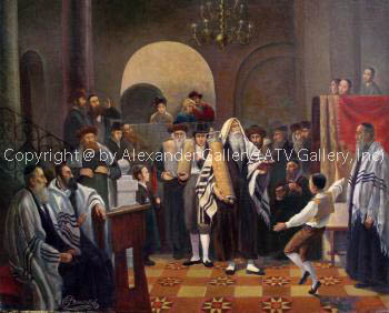 Simchas Torah. by Victor Brindatch