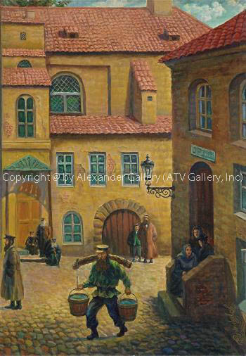 Water-Carrier II. by Victor Brindatch