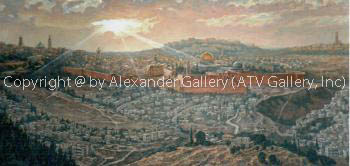 Jerusalem. by Venyamin Zaslavsky