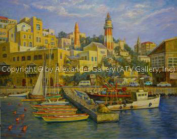 Yaffo II. by Venyamin Zaslavsky