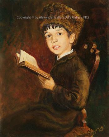 Boy Study. by Victor Brindatch