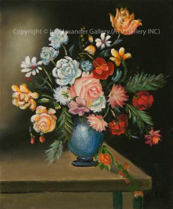 Flowers. by Unknown artist.