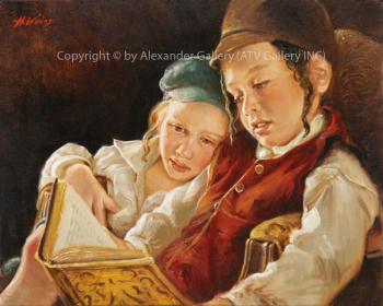 The Boy`s Time IV. by H. Weiss