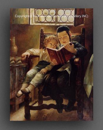 Brother`s Study. by Elena Flerova