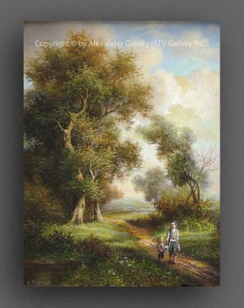 Landscape by Elena Flerova