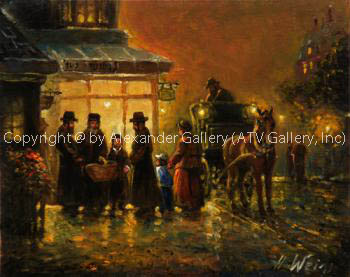 Evening City. by H. Weiss