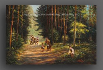 In The Forest I. by H. Weiss