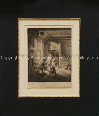 The Paainter. by OSTADE Adriaen Jansz van.