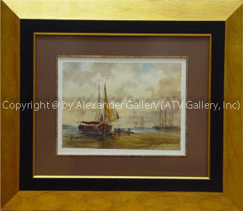 Boats II by Remdy Burke